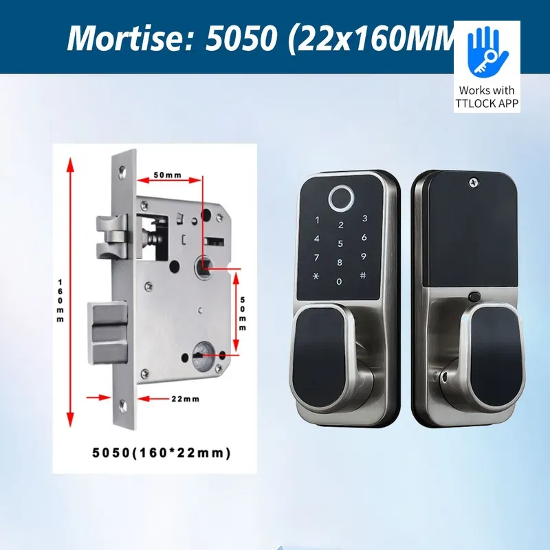 TTLOCK Şifreli Parmak İzi Sens - Smart Lock Deadbolt Keypad Bluetooth incelemesi ve fiyatı