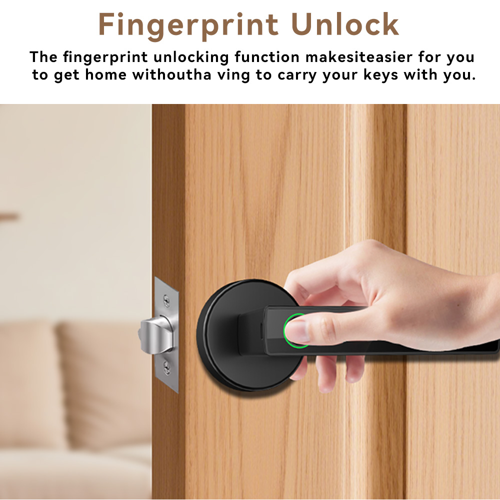 Dijital Parmak İzi, Elektrikli - Digital Door Lock Fingerprint Handle incelemesi ve fiyatı