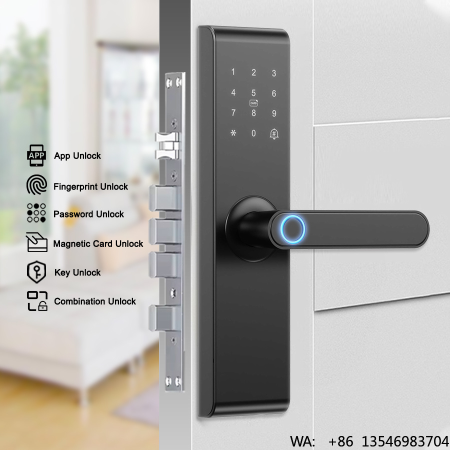 YiTechE Özel Anahtarsız WiFi T - Digital Door Lock Fingerprint Handle incelemesi ve fiyatı