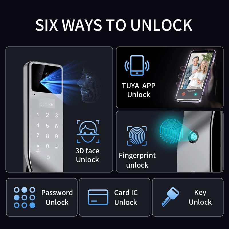 Sinovo Modern Akıllı Wi-Fi Kap - Smart Door Lock With Camera Intercom incelemesi ve fiyatı