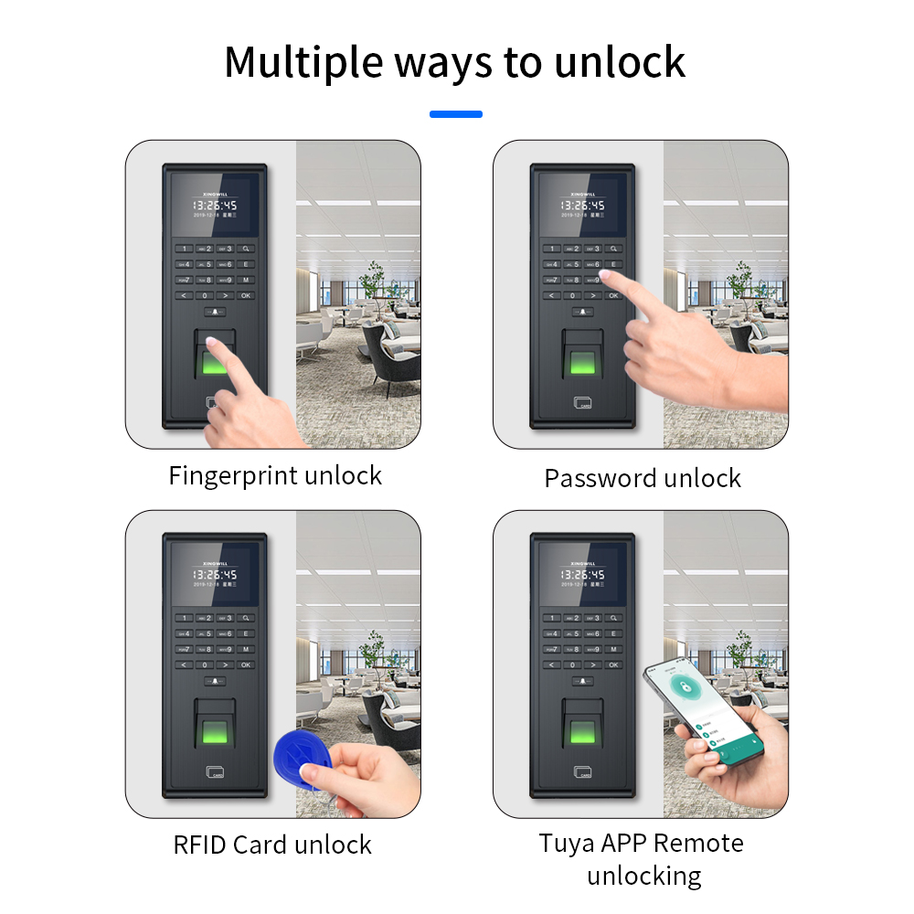 Tuya Akıllı Biyometrik Parmak  - Smart Door Lock Fingerprint Wifi incelemesi ve fiyatı