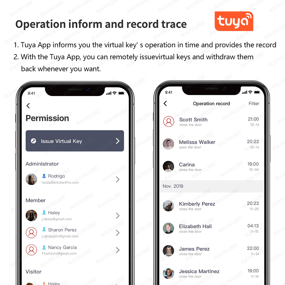 RAYKUBE A1 Pro Tuya BEL Akıllı - Smart Door Lock Tuya App incelemesi ve fiyatı
