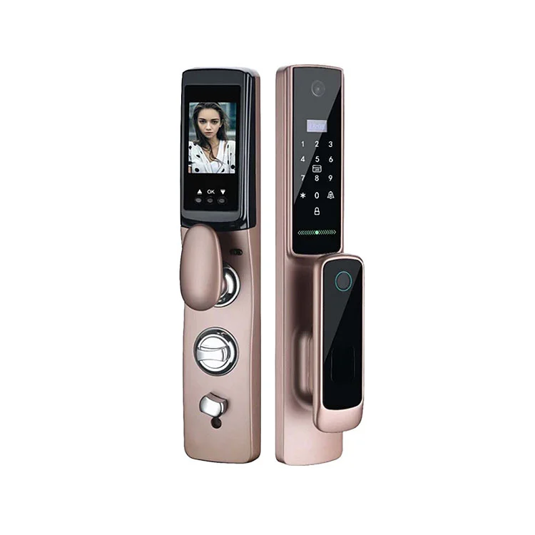 Parmak İzi ve Şifreli Akıllı K - Video Door Lock With Camera Peephole incelemesi ve fiyatı