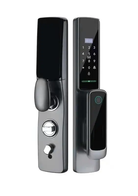 Parmak İzi ve Şifreli Akıllı K - Video Door Lock With Camera Peephole incelemesi ve fiyatı