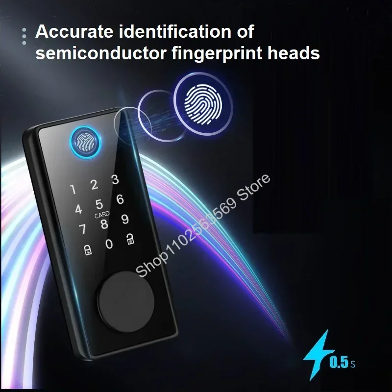 Akıllı sürgü kilitleri Tuya/TT - Smart Lock Deadbolt Keypad Bluetooth incelemesi ve fiyatı