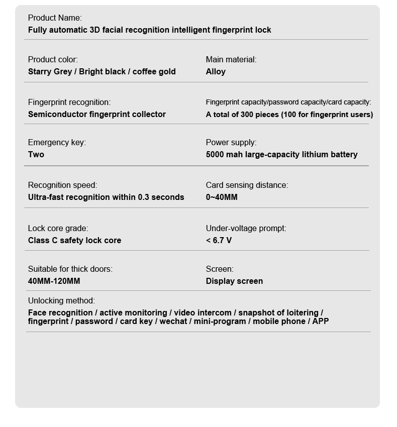 Yüz Parmak İzi Anahtarı Sanal  - Face Recognition Door Lock incelemesi ve fiyatı