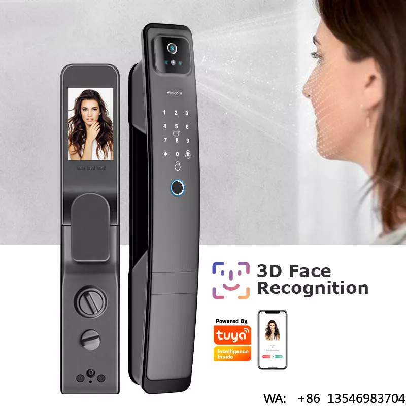 Ev Güvenliği Dijital Elektrikl - Digital Door Lock Fingerprint Handle incelemesi ve fiyatı
