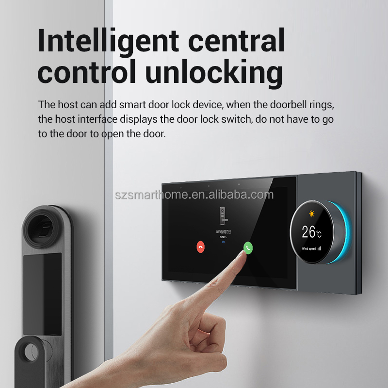 6 İnç Tuya Akıllı Ev Merkezi K - Smart Lock Zigbee Gateway incelemesi ve fiyatı
