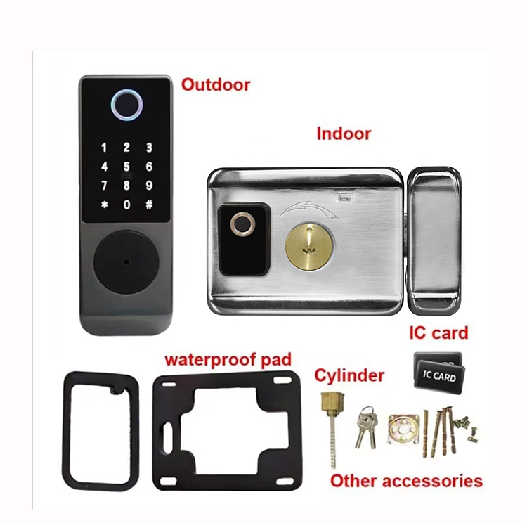 Fabrika Fiyatlı Açık Hava Su G - Smart Rim Lock Wifi Fingerprint incelemesi ve fiyatı