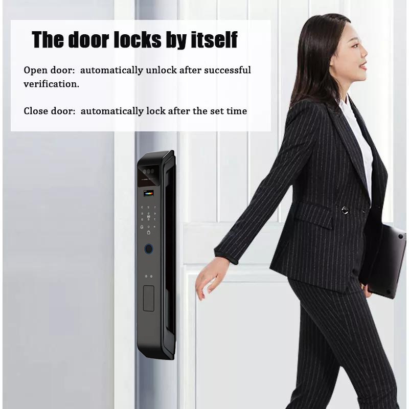 WiFi Tuya Uygulaması Uzaktan A - Smart Door Lock With Camera Intercom incelemesi ve fiyatı