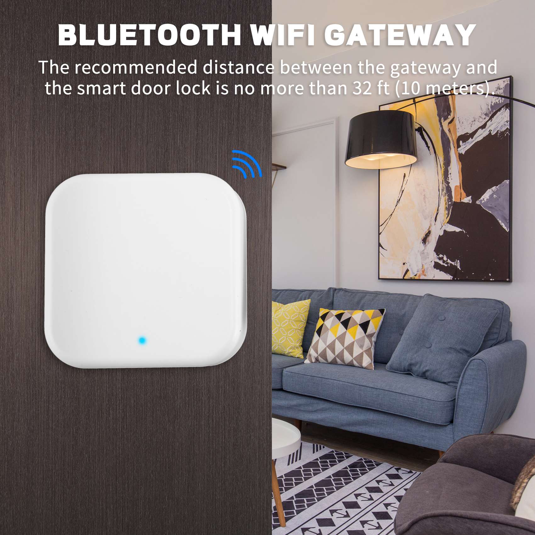 Bluetooth Wifi Ağ Geçidi Parma - Smart Door Lock Fingerprint Wifi incelemesi ve fiyatı