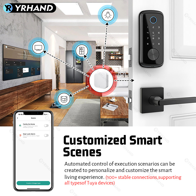 Tuya Zigbee Akıllı Kilit Siste - Smart Lock Zigbee Gateway incelemesi ve fiyatı