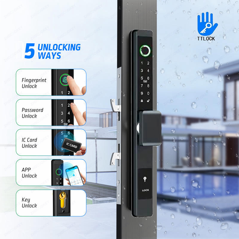 ZHDCOOKEY Biyometrik Dijital K - Fingerprint Padlock Weatherproof incelemesi ve fiyatı