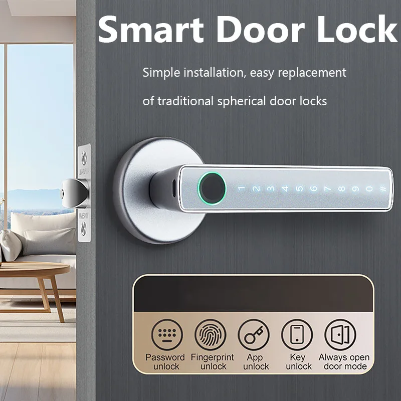 Tuya Bluetooth Akıllı Parmak İ - Smart Lock Zigbee Gateway incelemesi ve fiyatı