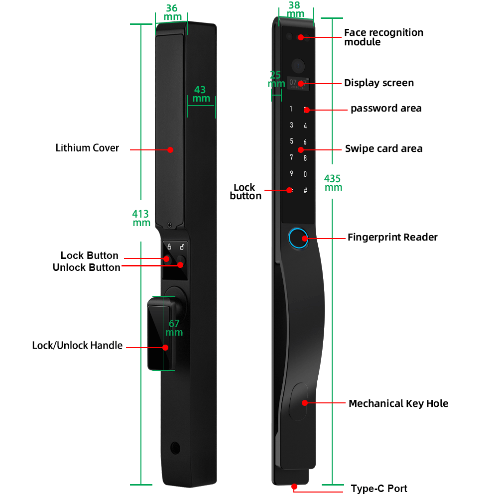 RAYKUBE DQ10 Tuya WiFi Palmiye - Video Door Lock With Camera Peephole incelemesi ve fiyatı