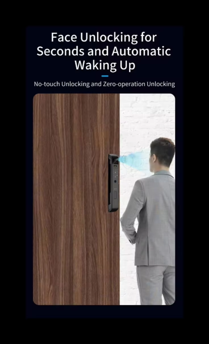 Enrique Wishome 3D Yüz Parmak  - Smart Door Lock Fingerprint Wifi incelemesi ve fiyatı