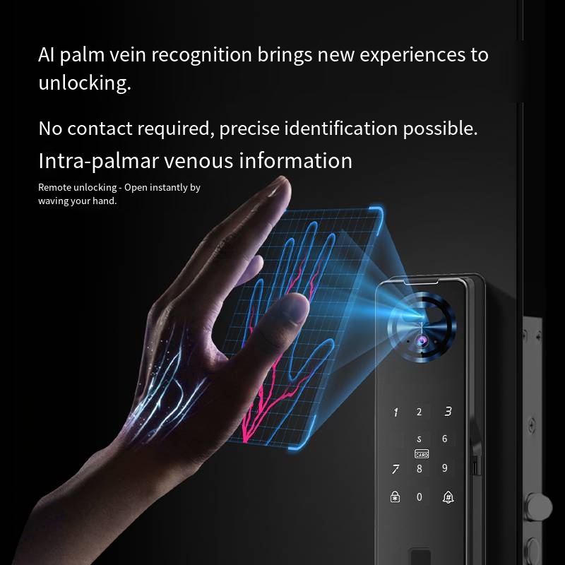 YN S11M Akıllı Ev Dijital Elek - Face Recognition Door Lock incelemesi ve fiyatı