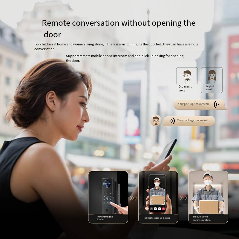YN S11M Akıllı Ev Dijital Elek - Face Recognition Door Lock incelemesi ve fiyatı