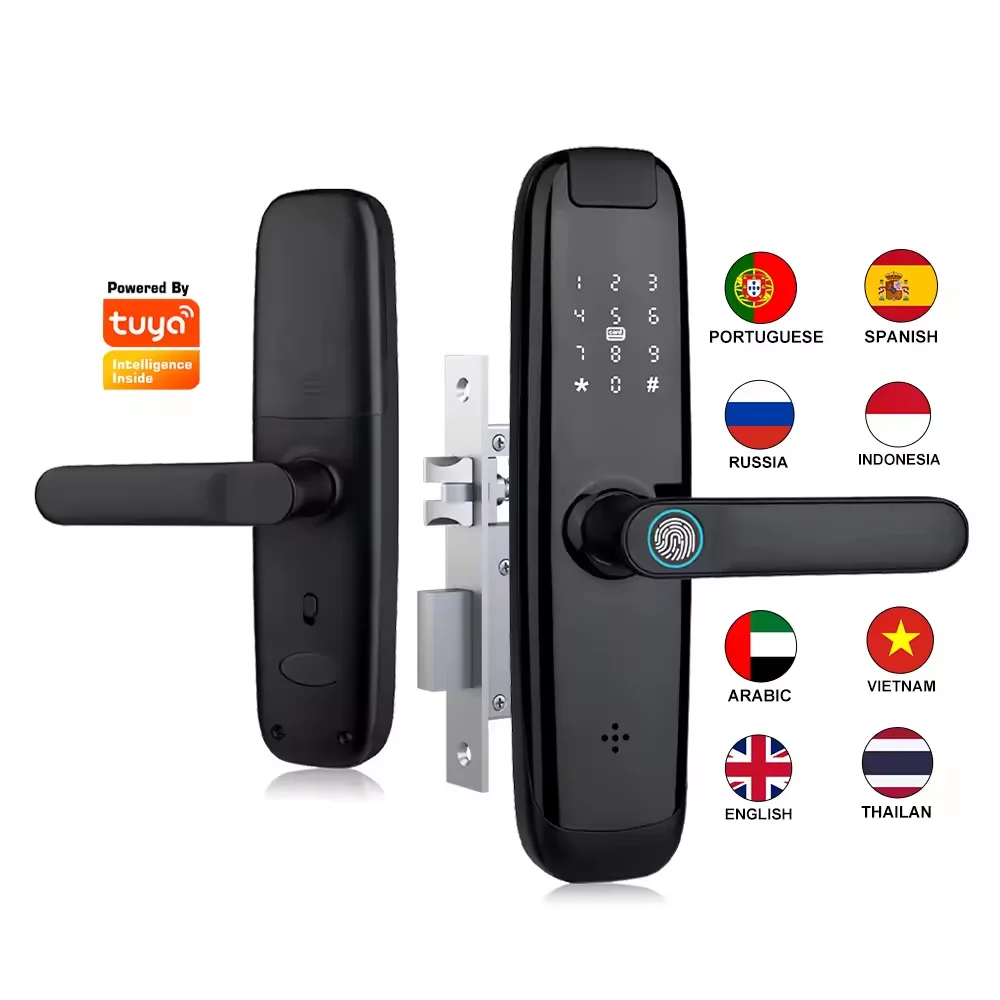 Akıllı Parmak İziyle Anahtarsı - Digital Door Lock Fingerprint Handle incelemesi ve fiyatı