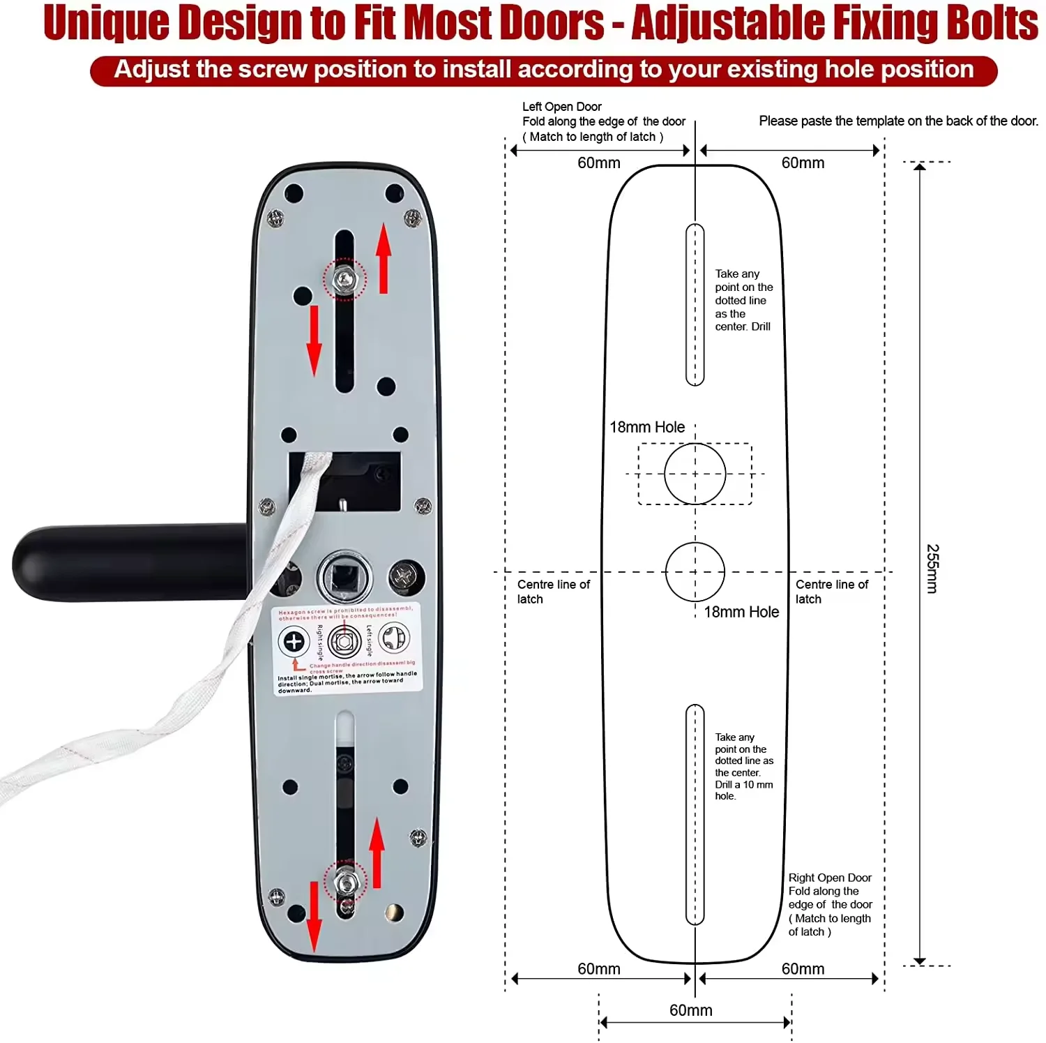 Akıllı Parmak İziyle Anahtarsı - Digital Door Lock Fingerprint Handle incelemesi ve fiyatı