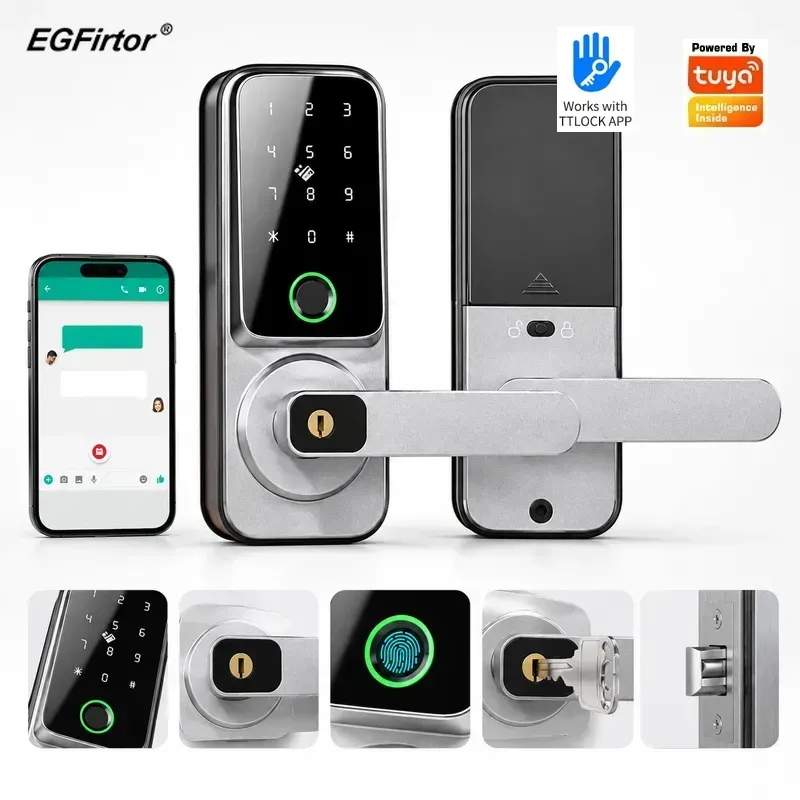 TTLock Bluetooth Akıllı Kilit, - Smart Lock Deadbolt Keypad Bluetooth incelemesi ve fiyatı