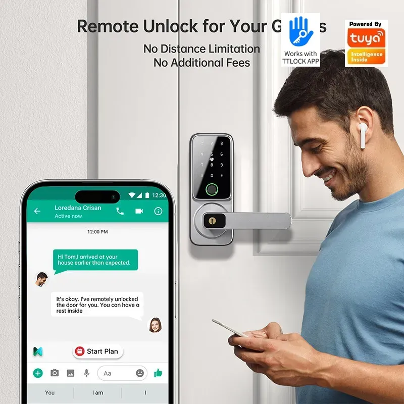 TTLock Bluetooth Akıllı Kilit, - Smart Lock Deadbolt Keypad Bluetooth incelemesi ve fiyatı