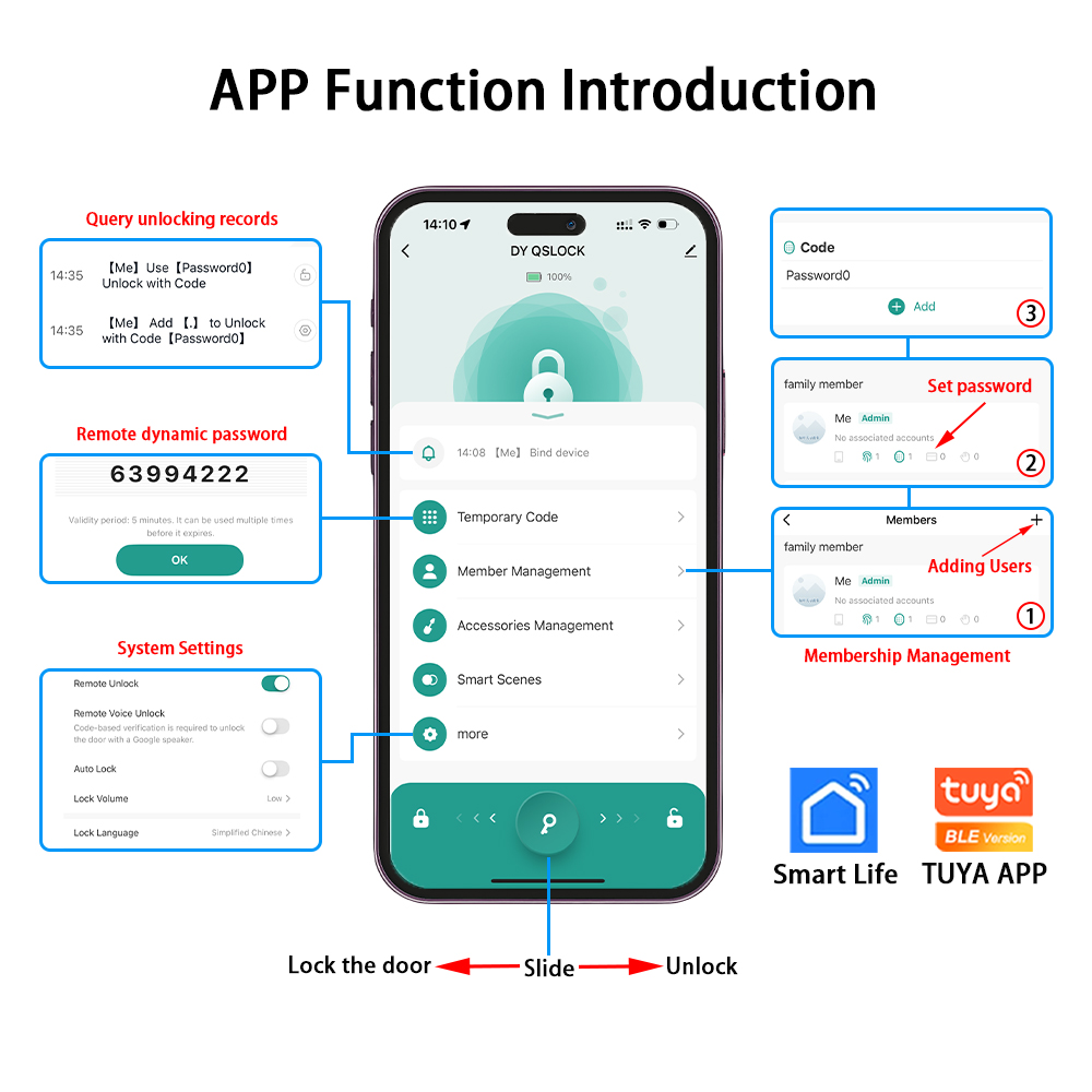 RAYKUBE K6 Tuya BLE Su Geçirme - Smart Lock Deadbolt Keypad Bluetooth incelemesi ve fiyatı