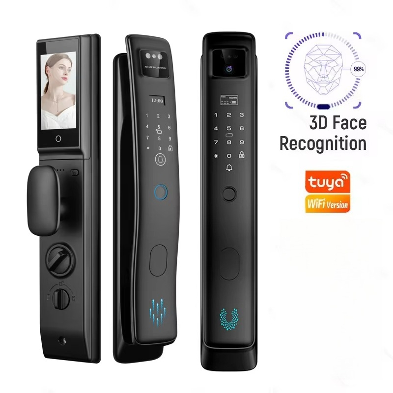 Yüz Tanımalı Akıllı Kilit Tuya - Smart Door Lock With Camera Intercom incelemesi ve fiyatı