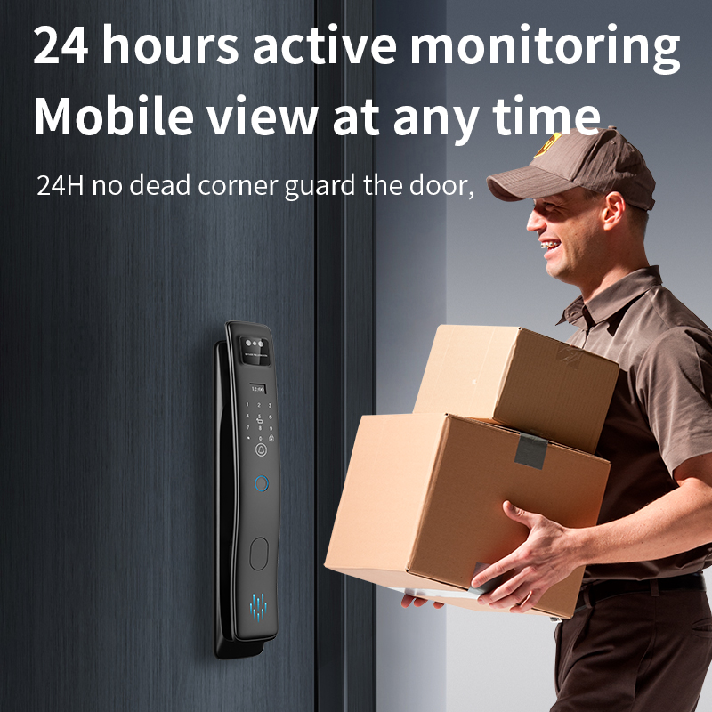 Yüz Tanımalı Akıllı Kilit Tuya - Smart Door Lock With Camera Intercom incelemesi ve fiyatı