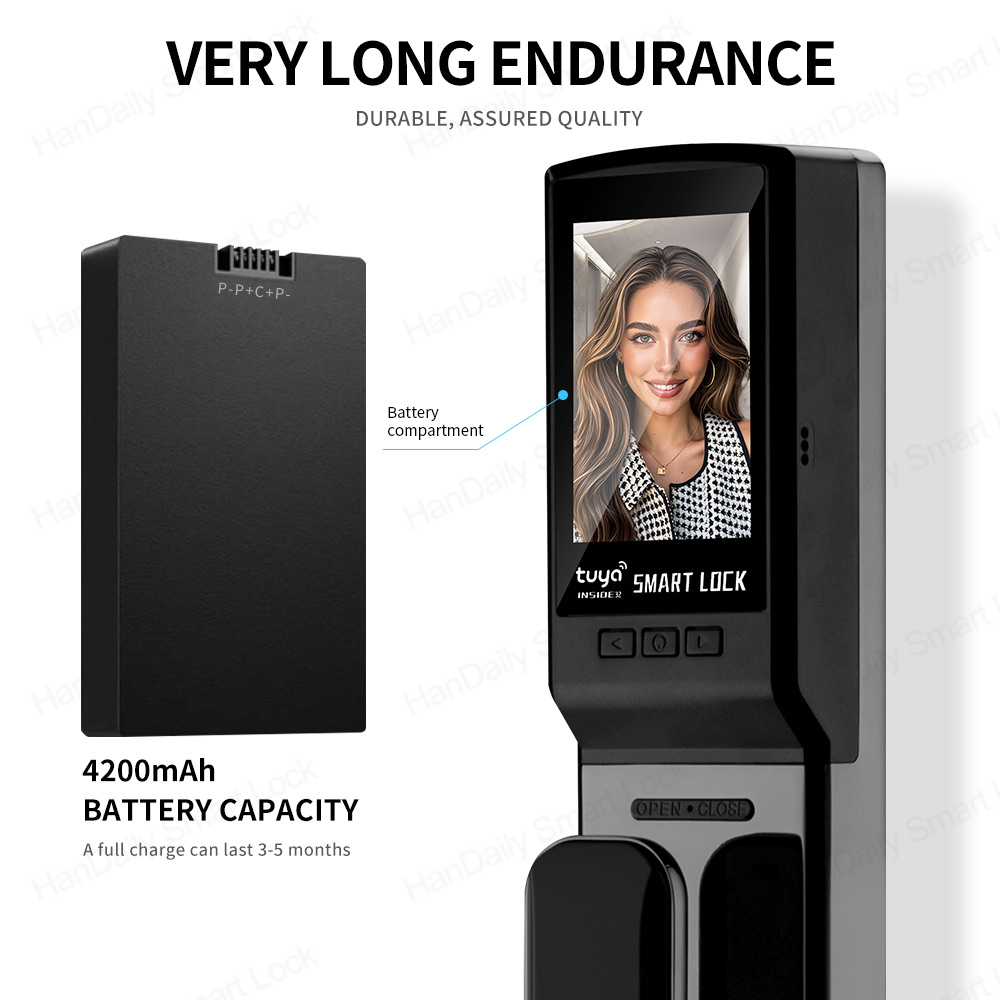 UsmartGo Uygulaması Akıllı Kil - Video Door Lock With Camera Peephole incelemesi ve fiyatı