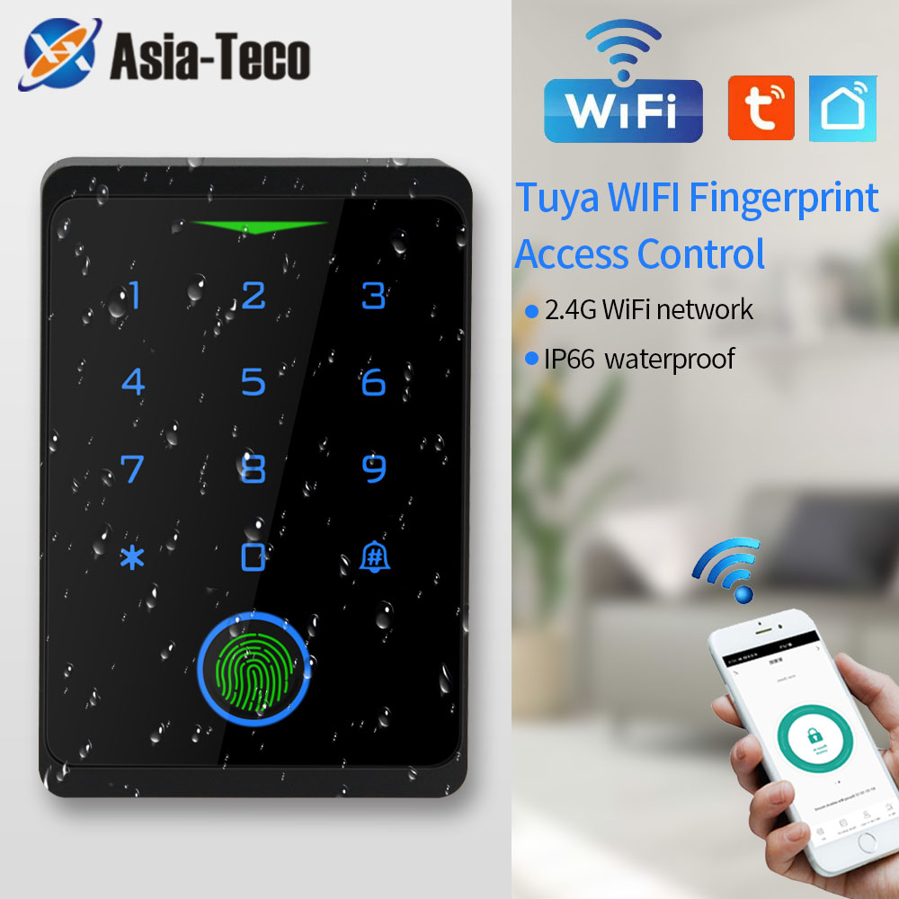 Tuya APP Kapı Kilidi IP66 Su G - Fingerprint Padlock Weatherproof incelemesi ve fiyatı