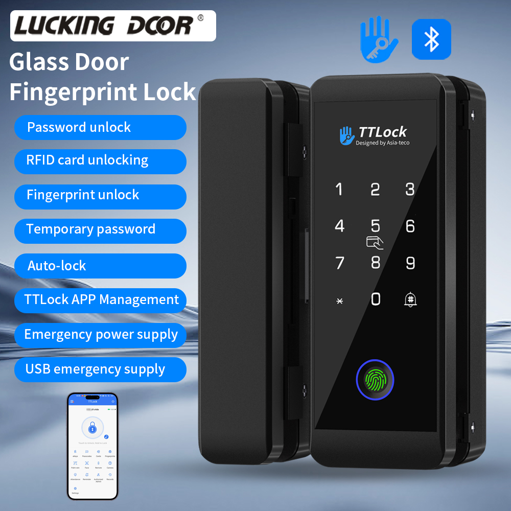 TTLOCK Akıllı Cam Kilit, Parma - Smart Door Lock Fingerprint Wifi incelemesi ve fiyatı