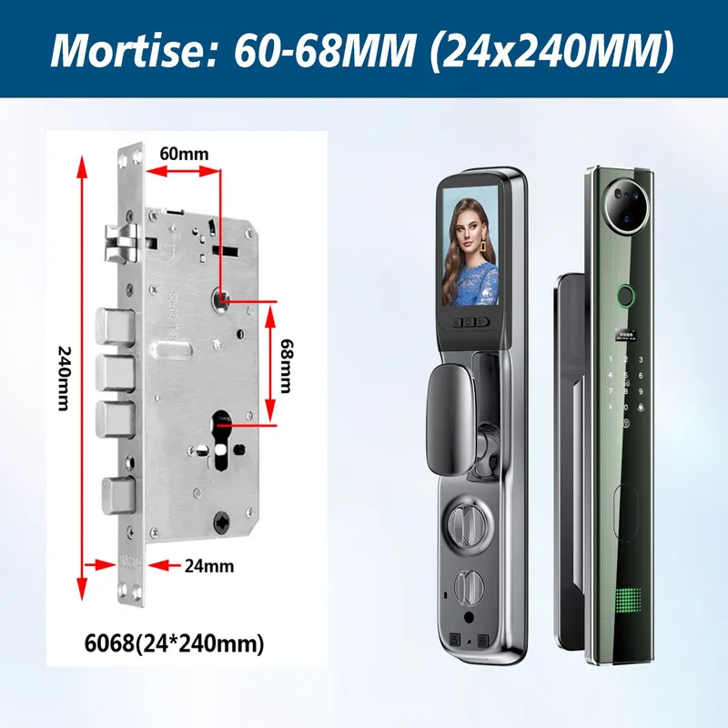 Şifre Kombinasyonu ile Açılabi - Video Door Lock With Camera Peephole incelemesi ve fiyatı