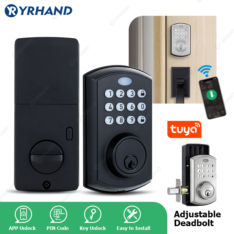 Handle hand güvenlik Fechadura - Smart Lock Deadbolt Keypad Bluetooth incelemesi ve fiyatı