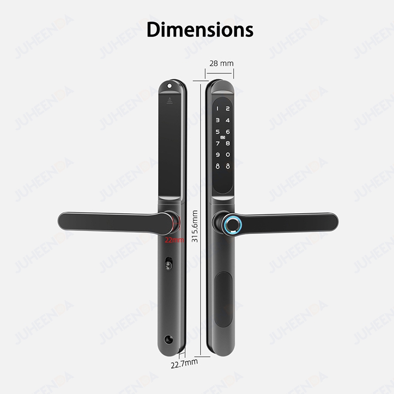 TTLock App akıllı alüminyum ka - Fingerprint Padlock Weatherproof incelemesi ve fiyatı
