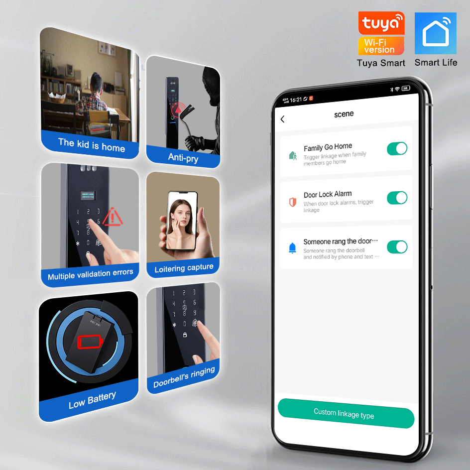 CDOK R2M TuyaWiFi Akıllı Kilit - Video Door Lock With Camera Peephole incelemesi ve fiyatı