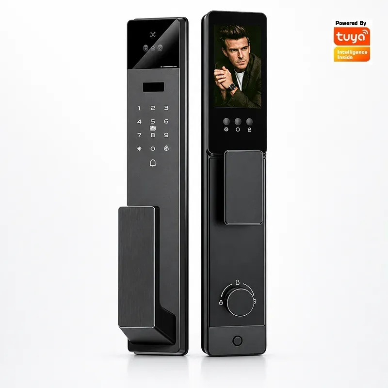 Tuya Akıllı Kapı Kilidi, 3D Vi - Video Door Lock With Camera Peephole incelemesi ve fiyatı