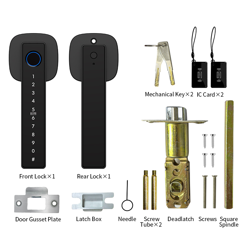 Tuya Bluetooth Parmak İzi Akıl - Smart Lock Deadbolt Keypad Bluetooth incelemesi ve fiyatı